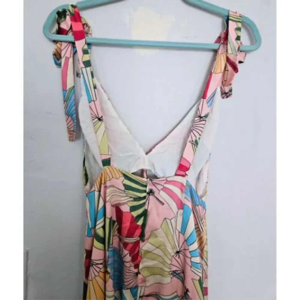 NWT Anthropologie x Lobo Rosa Mariana Cutout Midi Dress | XS - Picture 5 of 5